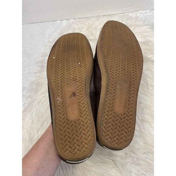 Cole Haan Pinch Maine Classics Grand O.S Brown Leather Penny Loafers Size 13M - Picture 11 of 13